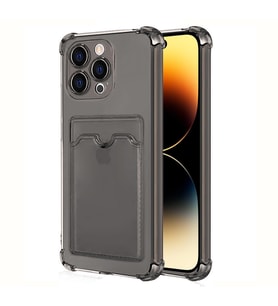 Microsonic Apple iPhone 14 Pro Max Card Slot Shock Kılıf Füme