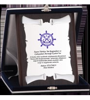 ODAK KUPA - Ahşap Plaketler - PL-037-M B - 15X20 cm