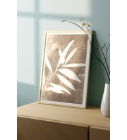 Çerçeveli  Poster Ahşap Çerçeve Tekli Tablo Çerçeveler Dekorasyon Ev Dekoru Özc-445 Ahşap 35X45