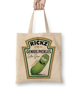 Rickz Genius Pickles Heinz Rick And Morty Bez Çanta Uzun Saplı