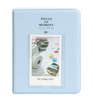 Instax Mini Film Uyumlu 64'lü Mavi PVC Albüm