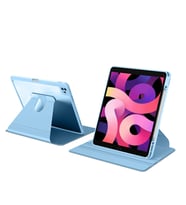Apple iPad Pro 11 2021 (3.Nesil) Uyumlu Kılıf Zore Nayn Dönebilen Standlı Kılıf (Koyu Yeşil)