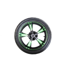 Falcon N 288 Naked Arka Jant Komple Yeşil