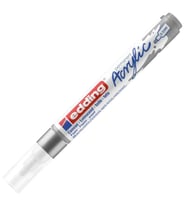 Edding Akrilik Kalem ED5100 Orta Uçlu Gümüş 23 mm Yuvarlak Uç