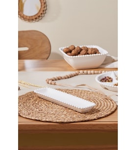 Carmen Perla Kayık Tabak 29 Cm