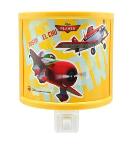 YKC Planes Dusty Uçaklar Çocuk Odası Gece Lambası-Lisanslı (Sarı)