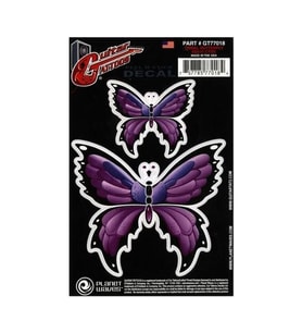 Planet Waves GT77018 Gitar Tattoo Tribal Butterfly Sticker  Kolay Uygulanır - İz Bırakmaz - Şık Tasarım