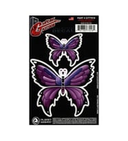 Planet Waves GT77018 Gitar Tattoo Tribal Butterfly Sticker  Kolay Uygulanır - İz Bırakmaz - Şık Tasarım