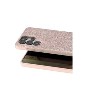 Onegif  Galaxy S26 Ultra Bright Simli Kapak - Pembe