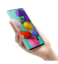 Galaxy A71 Kılıf 360 Tam Koruma Şeffaf Silikon (Renksiz)