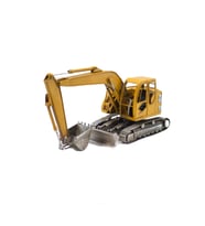 Dekoratif Metal Ekskavatör İş Makinesi C0794 (Hardal)