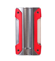 Cohiba Tek Torch Pürmüz Delicili Kırmızı Gunmetal Metal Puro Çakmağı - TR9574