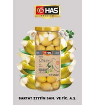 Sarımsaklı Yeşil Zeytin 500cc