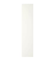 Gardırop Kapağı, Beyaz, 50x229 cm, Menteşesiz