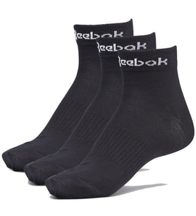 Reebok GH8166 Act Core Unisex 3'lü Siyah Çorap