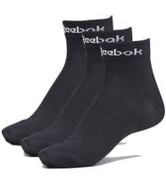 Reebok GH8166 Act Core Unisex 3'lü Siyah Çorap