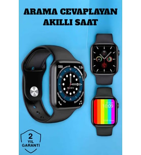 Akıllı Saat Bluetooth Bağlantı ve 24 Saat Sağlık İzleme GPS Arama Cevaplama