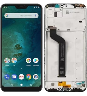 Xiaomi Mi A2 Lite Lcd Ekran Dokunmatik Çıtalı