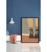 Çerçeveli Tekli Tablo Çerçeveler Dekorasyon Ev Dekoru 35x45 Tablo Tekli ÖZC-174