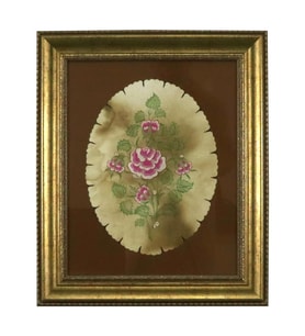 e38 EL İŞÇİLİĞİ TEZHİP TABLO  42 x 50 cm - 5938