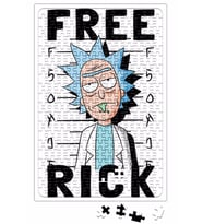 Free Rick Puzzle 240 Parça Yapboz