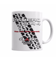Pajero TR4 The Car The Legend Kupa Bardak Porselen