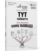 Nettekurs Yayınları Yks Tyt Coğrafya Konu Anlatımlı Akıllı Soru Bankası