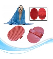 River World Ergonomik Masajlı Evcil Hayvan Kedi Köpek Yıkama Fırçası Aparatı