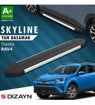 S-Dizayn Toyota Rav 4 4 Skyline Aluminyum Yan Basamak 173 Cm 2013-2017 A+ Kalite