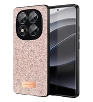 Onegif Xiaomi Redmi Note 14 Pro 5G Bright Simli Kapak - Pembe