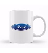 Dad Ford Logo Kupa Bardak Porselen