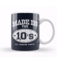 Made In 10s All Genuine Parts Kupa Bardak Porselen