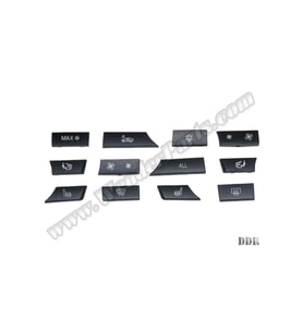 BMW F10 F07 F01 2007-2012 Klima Tuş Takımı Set 12ad 61319313923 Wender