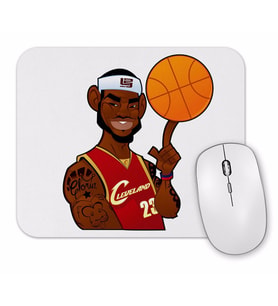 Nba Lebron James Mouse Pad