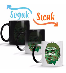 Antetokounmpo Sihirli Kupa Bardak Porselen
