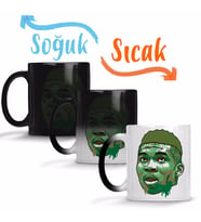 Antetokounmpo Sihirli Kupa Bardak Porselen