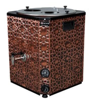 Anka Yeni Nesil Çay Makinesi 2 Demlikli 25 Litre Bakır