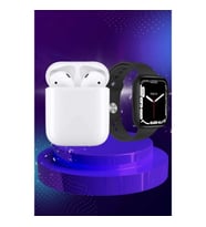 Mey İthalat® 2025 Model Akıllı Saat ve 2.Nesil TWS Bluetooth Kulaklık ANC Özelliği Amoled Ekran