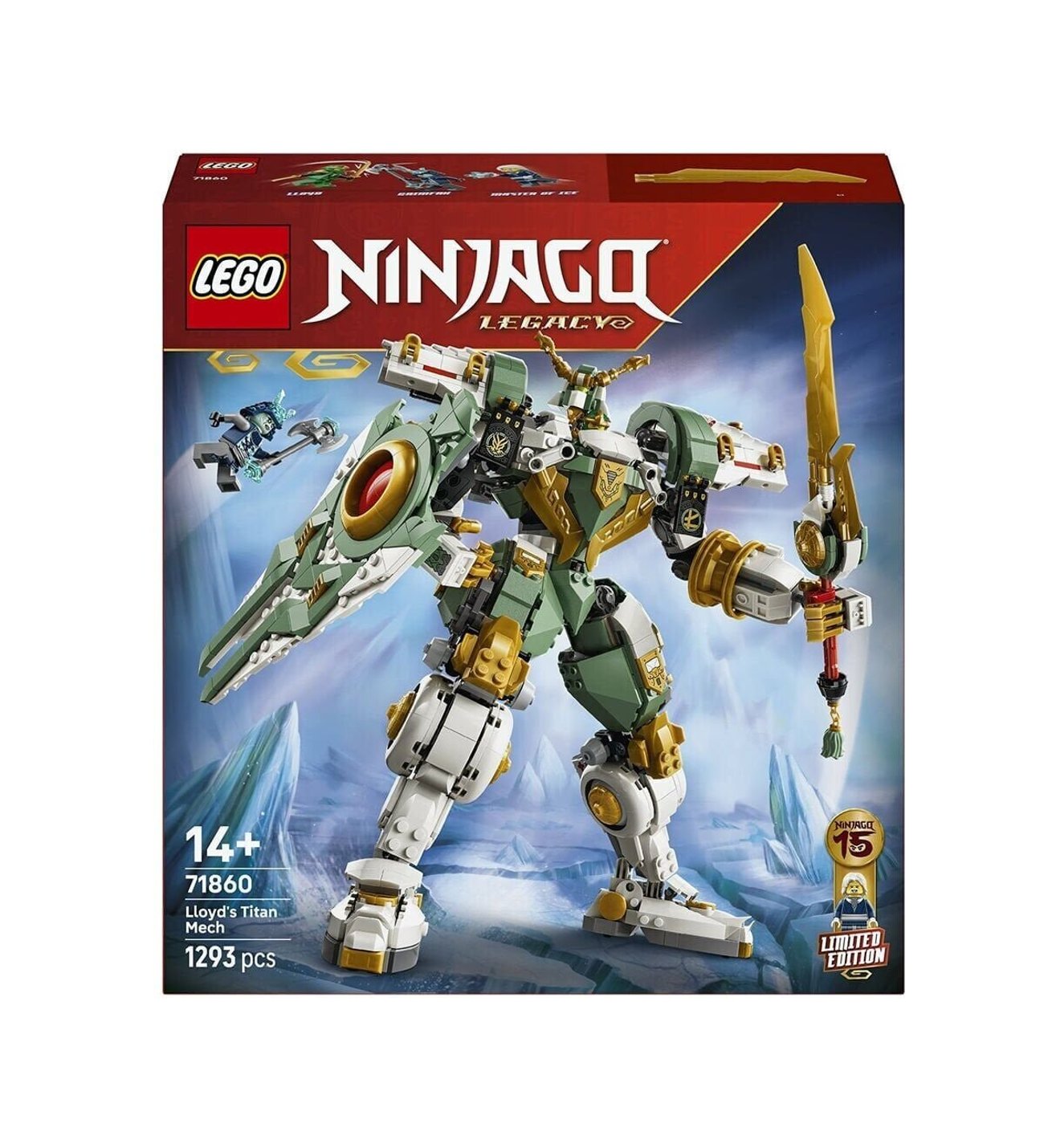 71860 Lego NinjagoLloyd'un Titan Robotu 15.Yıl Limited Eddition