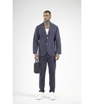 Slim Fit Kalıp Erkek Pamuklu Keten Alt Üst Takım