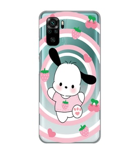 Xiaomi Redmi Note 10 / Note 10S Uyumlu Sevimli Karakter Tasarımlı Şeffaf Telefon Kılıfı
