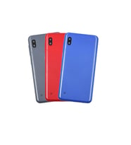 Samsung Galaxy A01 A015F İle Uyumlu Arka Pil Kapak (Mavi)