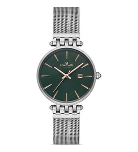 NACAR NC34-390506-ANM KADIN KOL SAATİ (Gümüş)