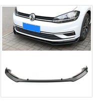 Vw Golf 7.5 Ön Tampon Altı Lip Plastik Kulaklı Parlak Siyah