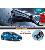 Peugeot 206 Muz Silecek Takımı 2000-2014