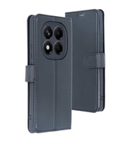 Xiaomi Redmi Note 14 Pro 5g Kılıf Trend S Plus Kapaklı Kılıf - Siyah