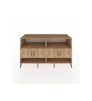 Kronos Konsol 4 Raflı 4 Kapaklı 176x59x99 Çam-Çam