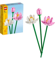 LEGO® Iconic Lotus Çiçekleri 40647 - Dekoratif, Koleksiyonluk ve Sergilenebilir Çiçek Modeli Yapım S (Çok Renkli)