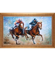ALTIN ÇERÇEVELİ PASPARTULU TABLO CR1576