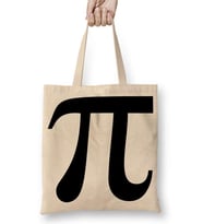 Pi Sayisi Mathematica Matematik Özel Tasarim Pi Günü Bez Çanta Uzun Saplı